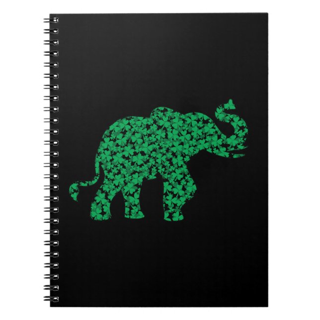 Cuaderno Elefantes de Shamrock (Frente)