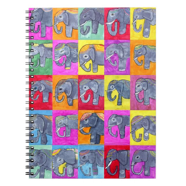 Cuaderno Elefantes para Haití (Frente)