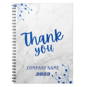 Cuaderno Elegancia Clásica Mármol Blanco Personalizado