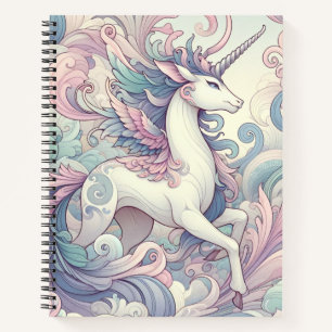 Cuaderno Elegancia mística: los susurros del Pastel Kirin
