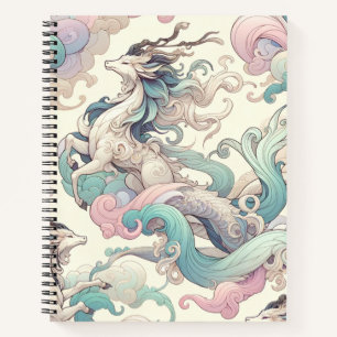 Cuaderno Elegancia mística: los susurros del Pastel Kirin