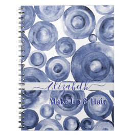 Cuaderno Elegant Blue Gradient Client