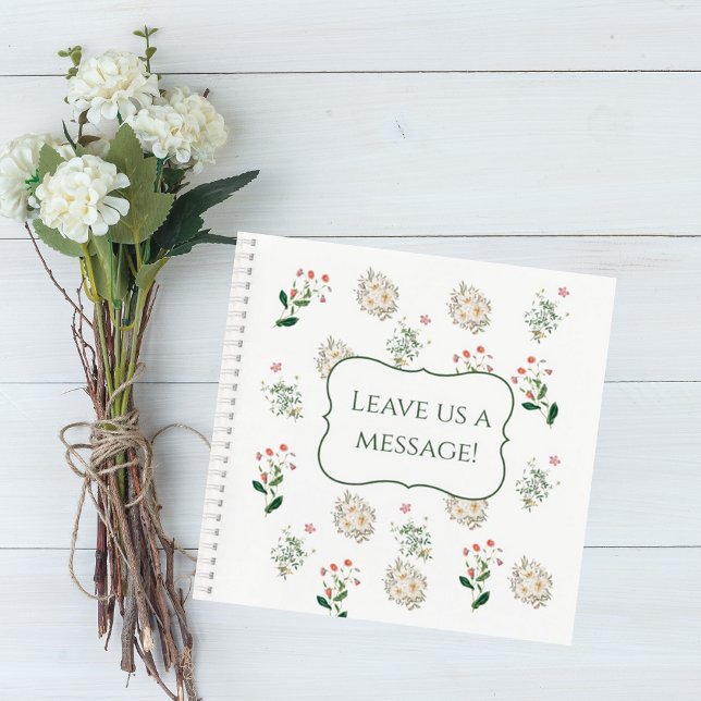 Cuaderno Elegant Botanical Wedding Guest Book (Subido por el creador)
