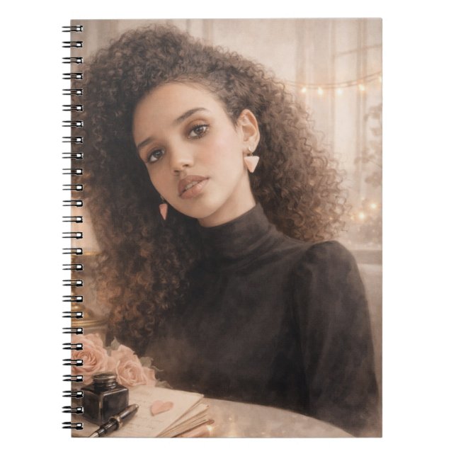 Cuaderno Elegant- Inspiring Beauty Spiral Photo Notebook (Frente)
