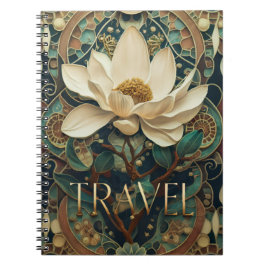 Cuaderno Elegant Lotus Flower 