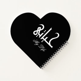 Cuaderno Elegant My Life حياتي Memoir in Black and White 