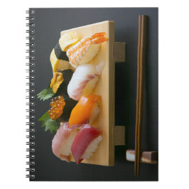 Cuaderno Elegant Nigiri Sushi – Hardcover Notebook by SUSHI