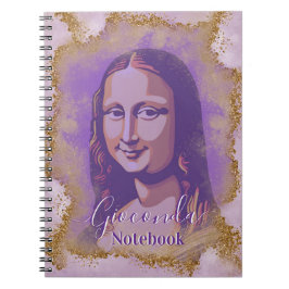 Cuaderno Elegant Pastel Gioconda Leonardo Da Vinci