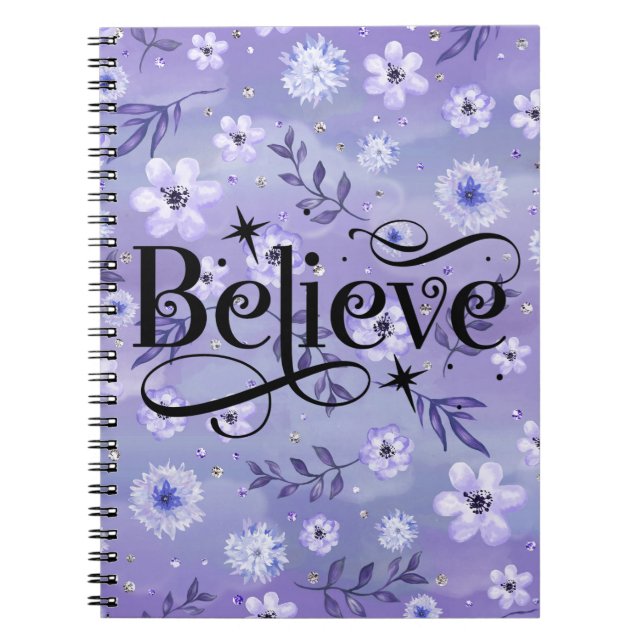 Cuaderno Elegant Purple Believe (Frente)
