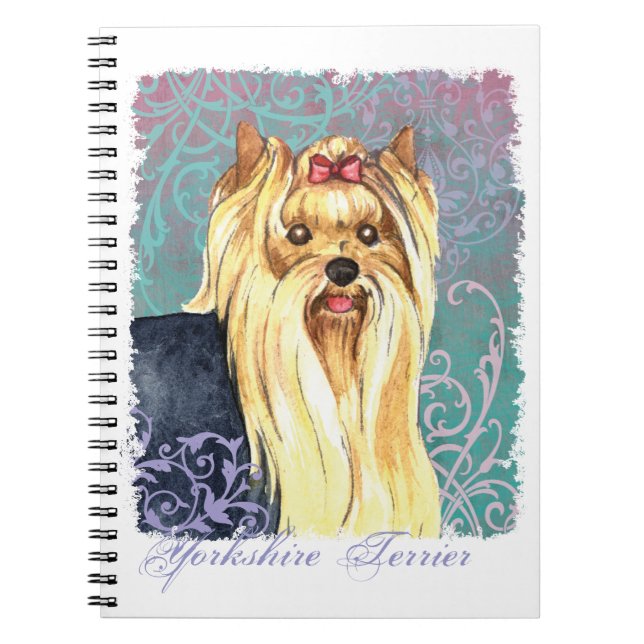 Cuaderno Elegant Yorkie (Frente)