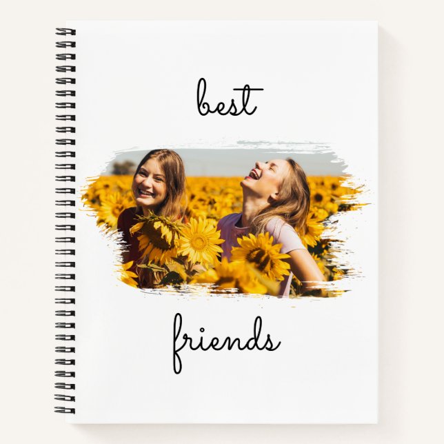 Cuaderno Elegante 2 Mejor Amigos de BFF para siempre (Anverso)