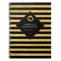 Cuaderno elegante adaptable del Smooch del lápiz