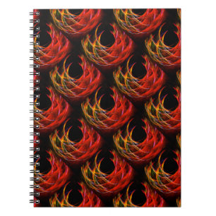 Cuaderno Elegante Arte Abstracto Moderno Boho Patrón #503