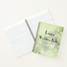 Elegante Boda personalizada de la espuma verde
