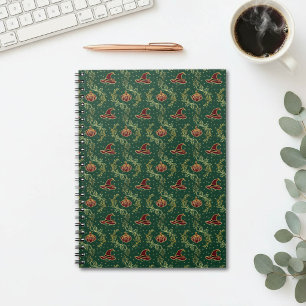 Cuaderno Elegante bruja caprichosa gótica de Halloween