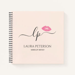 Cuaderno Elegante caligrafía de escritura manuscrita de la