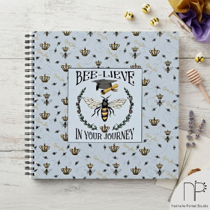 Cuaderno Elegante Cree-en-Ti-En-Tu-Viaje Recuerdo de Gradua