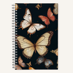 Cuaderno Elegante de Mariposa