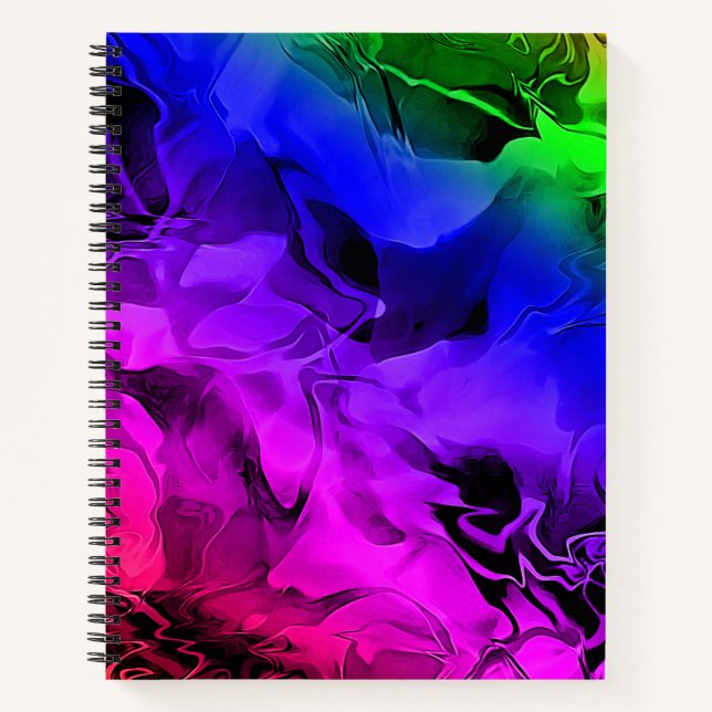 Cuaderno elegante de Moda moderna de color Girly (Anverso)