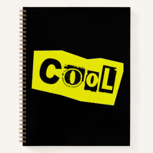 Cuaderno elegante de tapa dura "Cool" con renglone