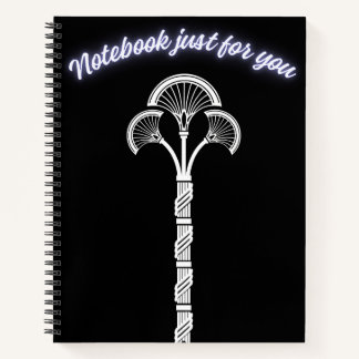Cuaderno elegante del loto del Antiguo Egipto 