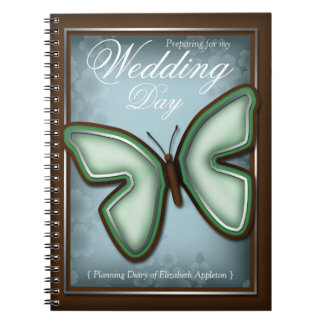Cuaderno Elegante Diario de Planificación de Bodas de Marip