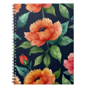 Cuaderno elegante diario personalizado
