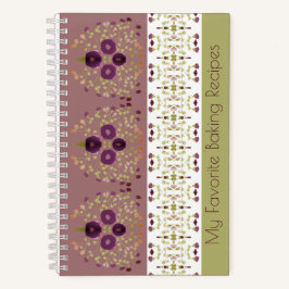 Cuaderno Elegante Diseño Floral