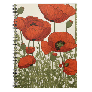 Cuaderno Elegante diseño floral