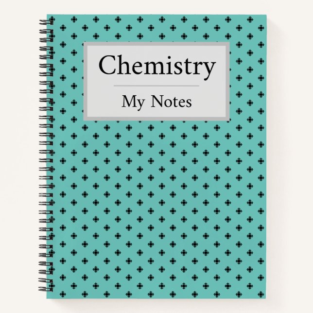 Cuaderno Elegante diseño geométrico cruzado (Anverso)