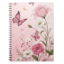 Cuaderno Elegante funda inteligente para iPad Jardín de Ros