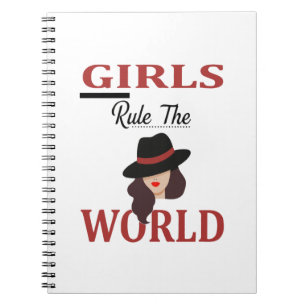 Cuaderno Elegante "Las Chicas Mandan en el Mundo" Empoderam