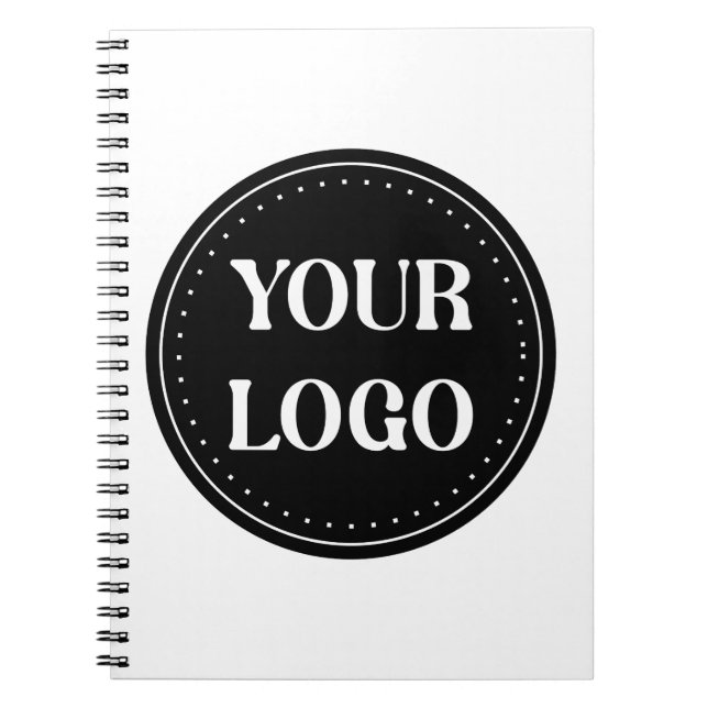 Cuaderno elegante, moderno, refinado y editable.  (Frente)