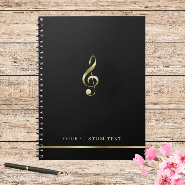 Cuaderno Elegante oficina de profesores de música Treble Cl (Subido por el creador)