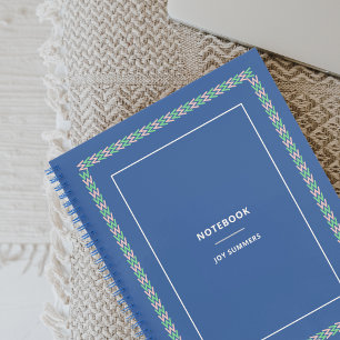 Cuaderno Elegante Personalizado simple del planificador de