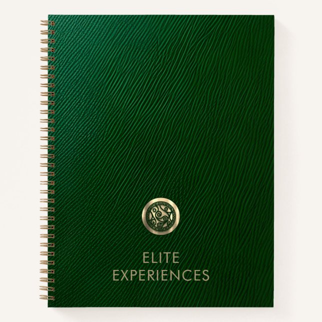 Cuaderno Elegante portátil espiral profesional (Anverso)