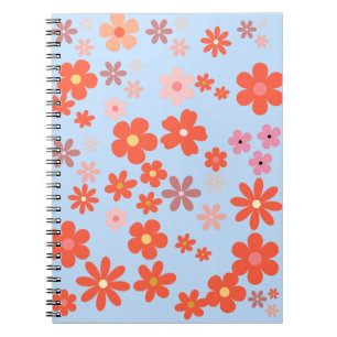 Cuaderno Elegante portátil floral
