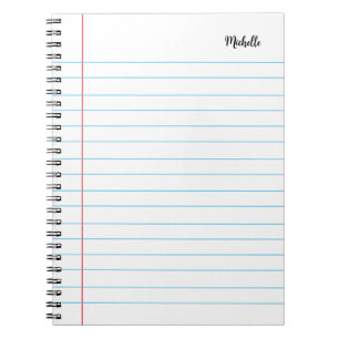 Cuaderno Elegante portátil moderno de amplio rango personal