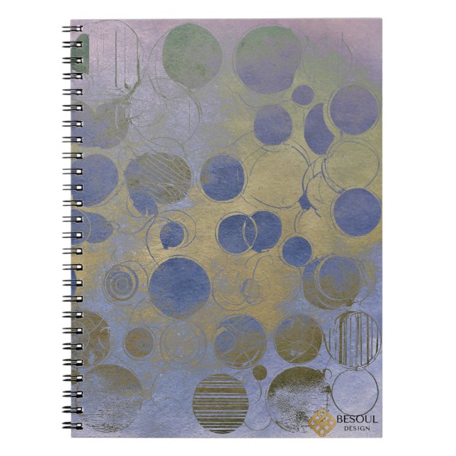 Cuaderno Elegante portátil Orbs (Frente)