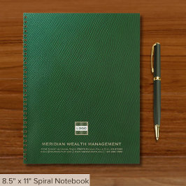 Cuaderno Elegante portátil para empresas con logotipo