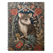 Elegante Possum William Morris Inspiración Floral