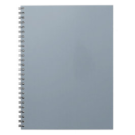 Cuaderno Elegante presupuesto Dusty Blue Monocrome