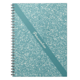 Cuaderno Elegante Purpurina azul bebé Moda de moda personal