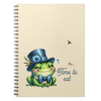 Cuaderno Elegante Rana- Hora de comer