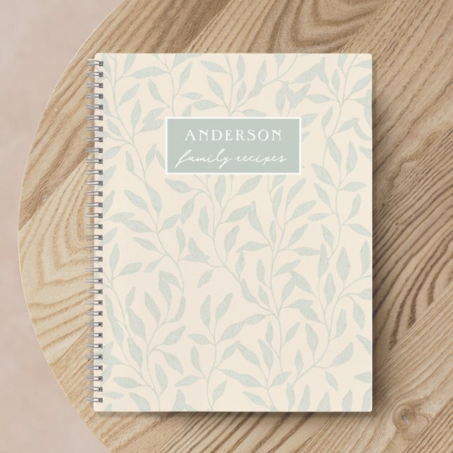 Cuaderno Elegante receta de sabio y de la familia beige (Subido por el creador)