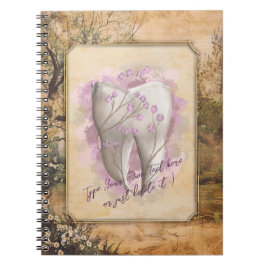 Cuaderno Elegante regalo odontológico antiguo de moda