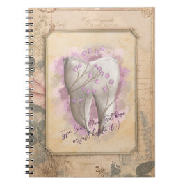 Cuaderno Elegante regalo odontológico antiguo de moda