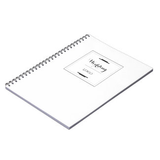 Cuaderno Elegante Regalo Personalizado de Boda Moderno Pers