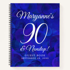 Cuaderno Elegante Royal Blue 90 y fiesta ininterrumpida de 