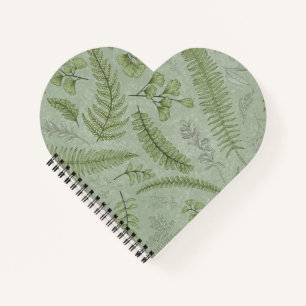 Cuaderno Elegante Sage Green Watercolor Floral